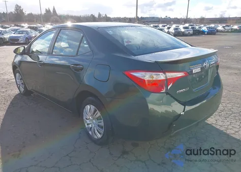 2014 Toyota Corolla Le Eco z USA, uszkodzony, nr VIN 5YFBPRHE4EP101578